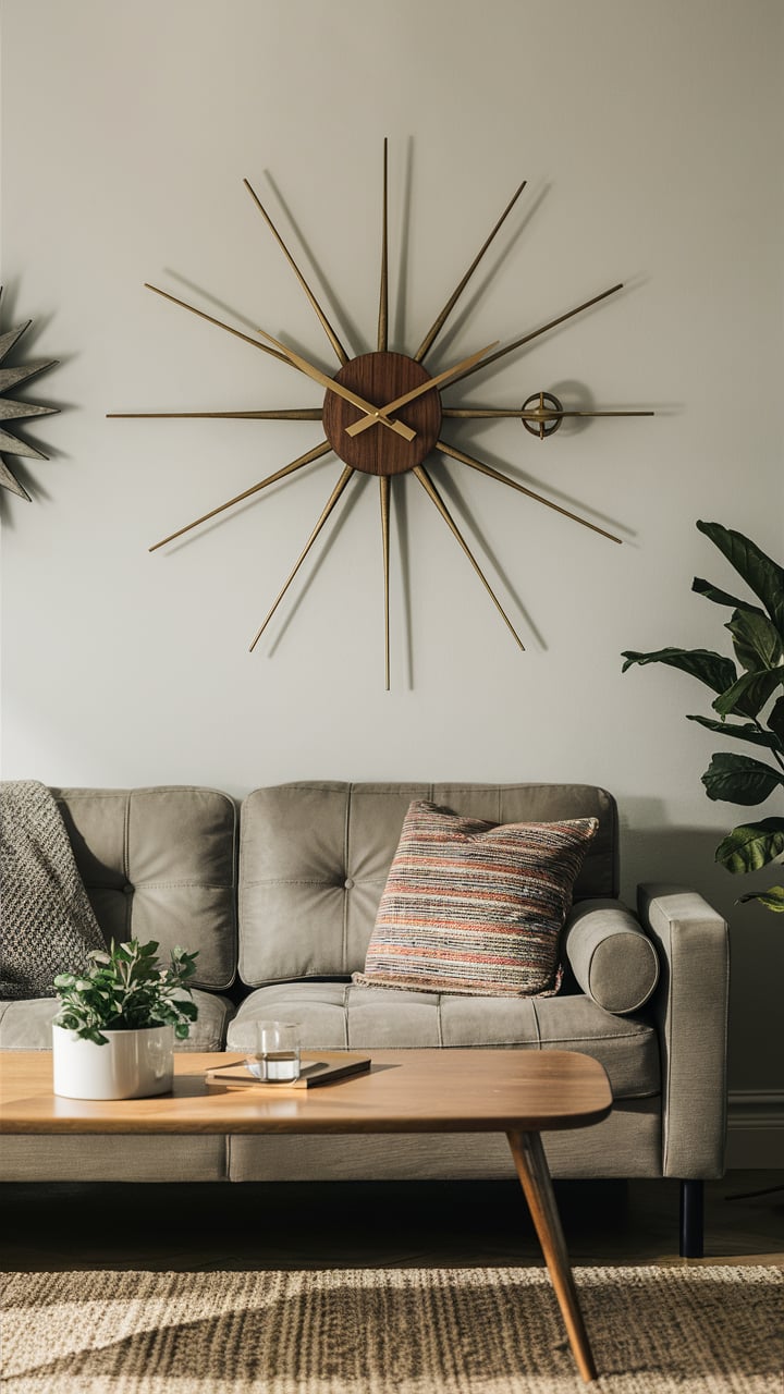 Starburst Wall Clock