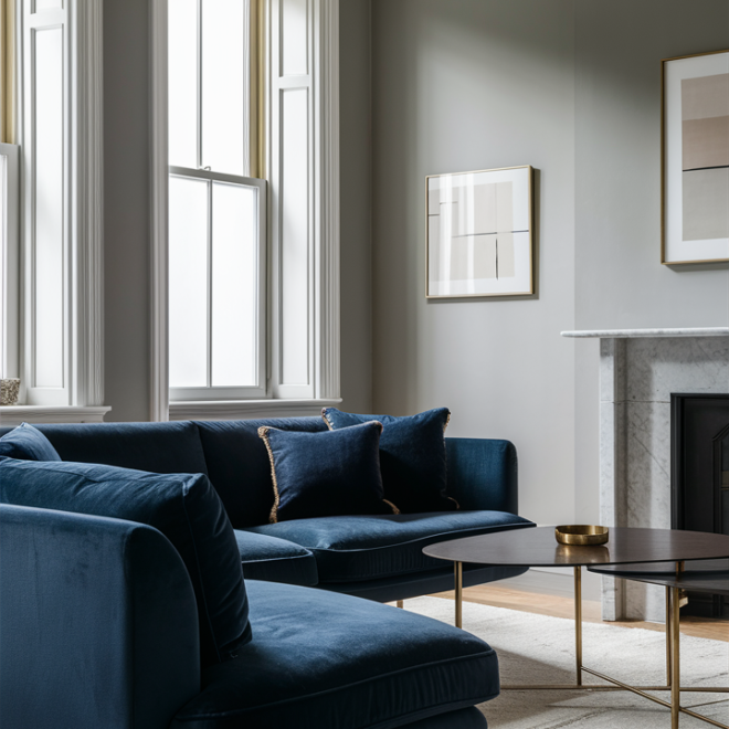 25 Blue and Grey Living Room Ideas: Stylish and Modern Designs