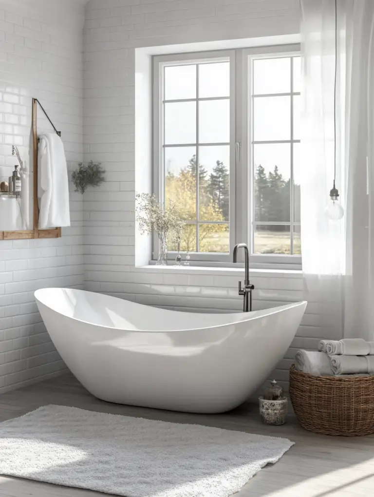 30 Scandinavian Bathroom Ideas: Sleek Designs for Modern Homes