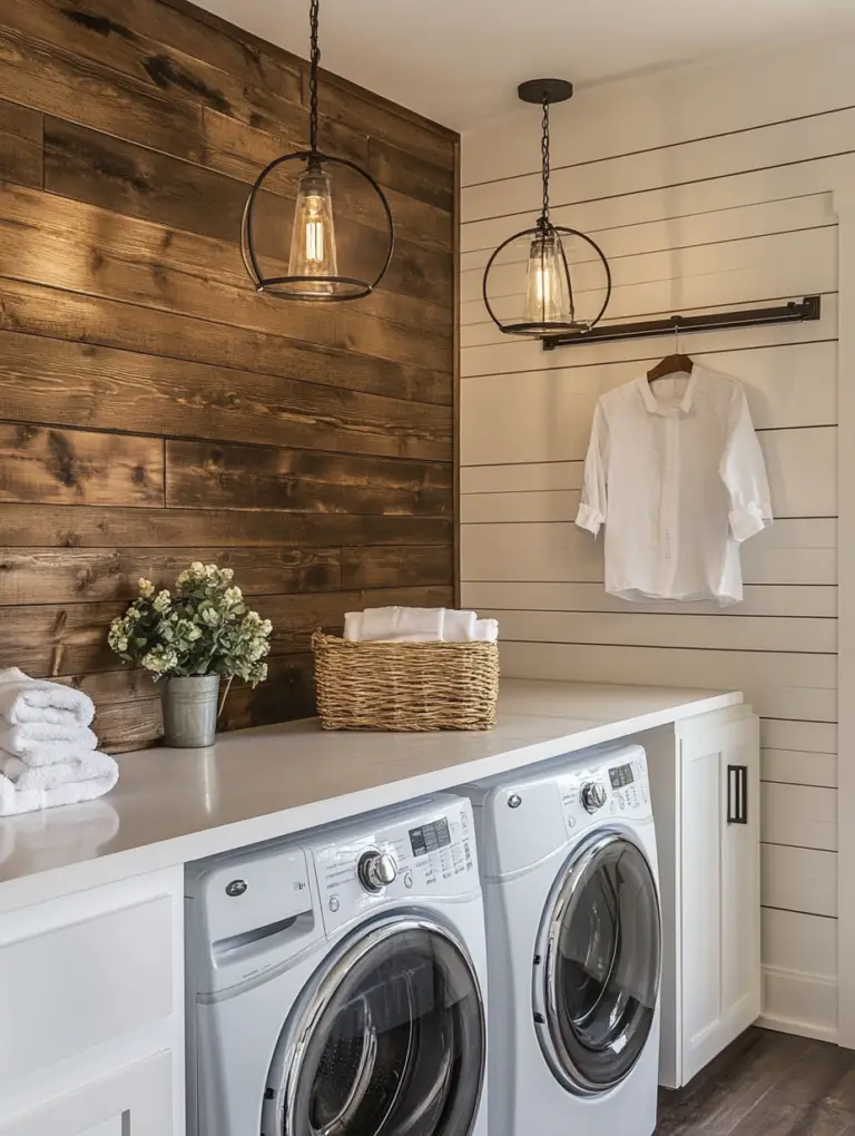 20 Shiplap Laundry Room Ideas to Transform Your Space