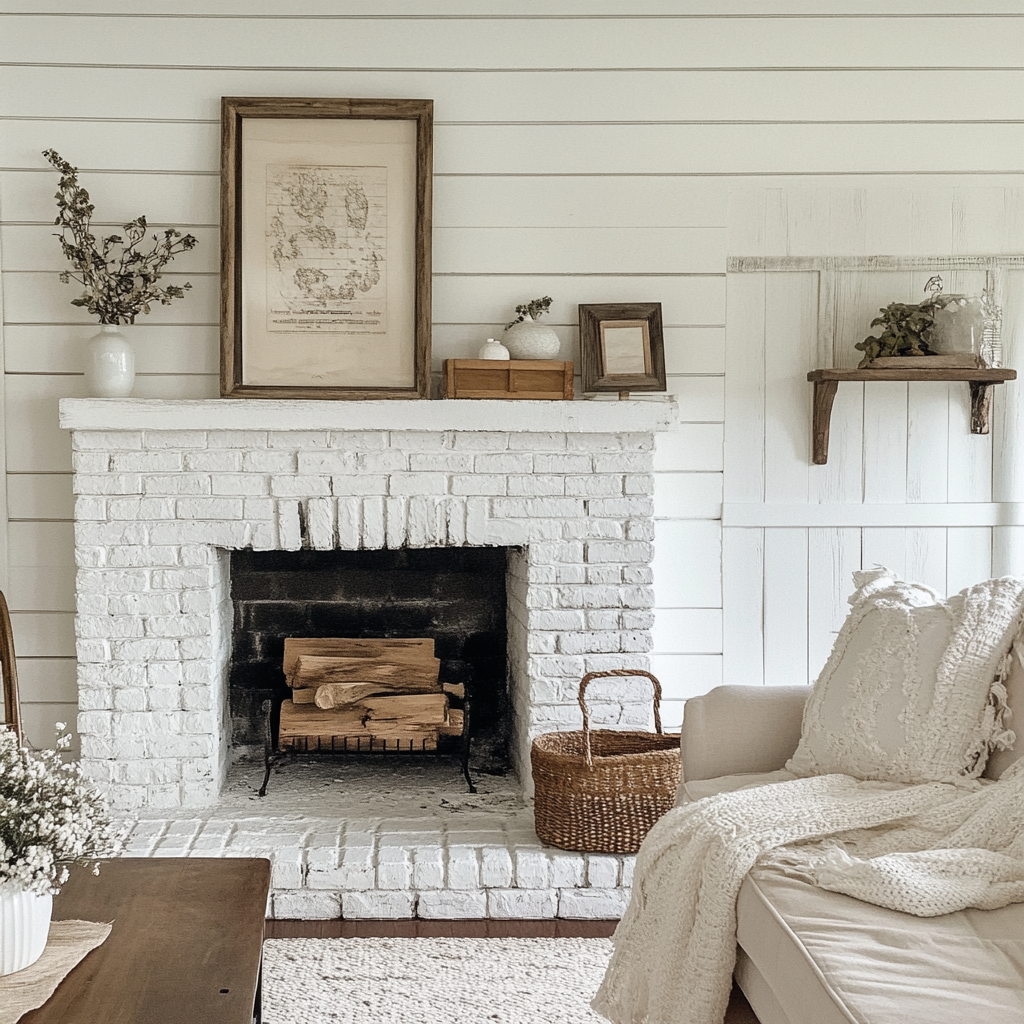 Painted Fireplace Ideas