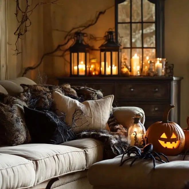 20 Halloween Living Room Ideas: Spooky Decor Ideas for a Festive Space