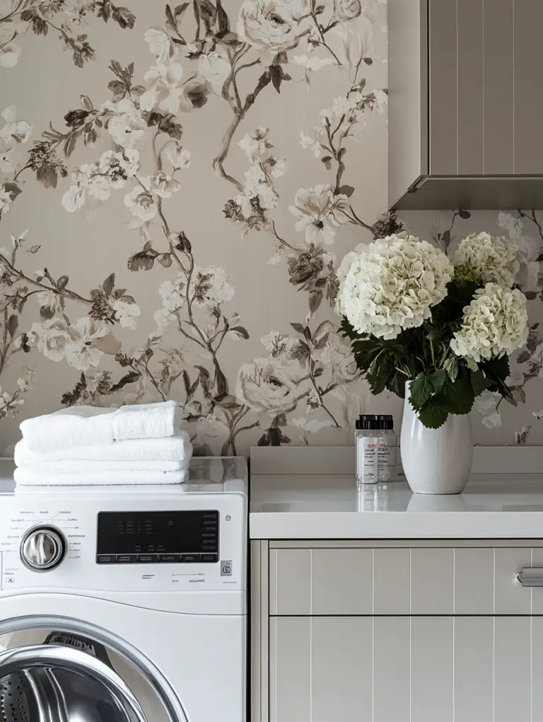 30 Laundry Room Wallpaper Ideas to Transform Your Space