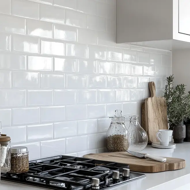 White Kitchen Backsplash Ideas