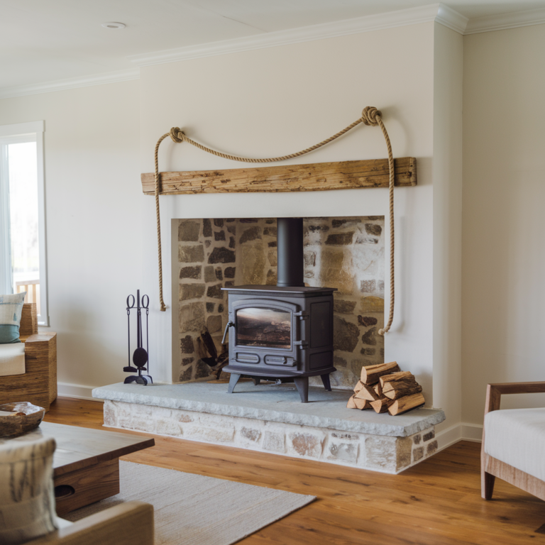 20 Coastal Fireplace Ideas for a Serene Seaside Retreat