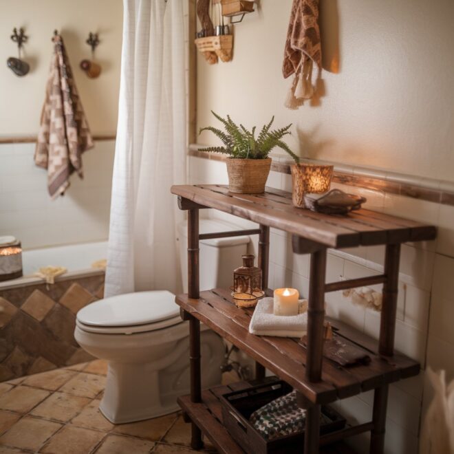 25 Floating Shelves Above Toilet Ideas: Maximize Bathroom Storage with Style