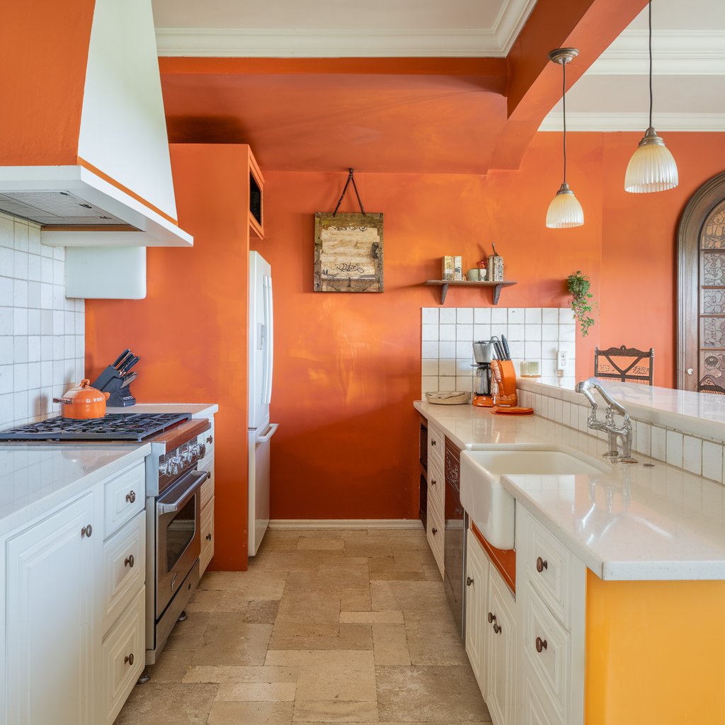 Orange Kitchen Ideas