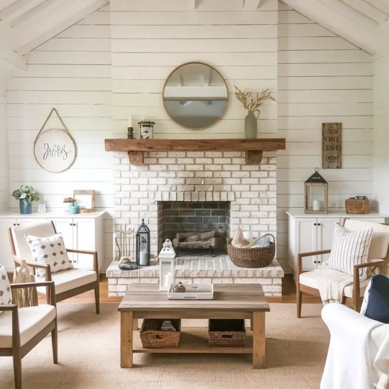 20 Shiplap Fireplace Ideas to Transform Your Living Space