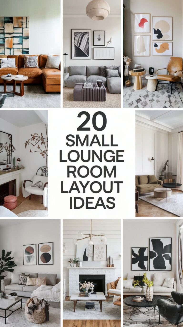 20 Small Lounge Room Layout Ideas