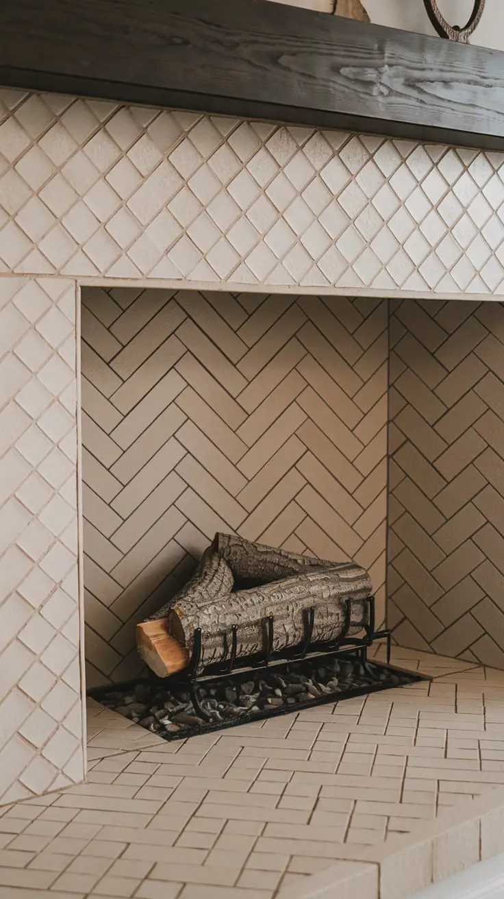 20 Tiled Fireplace Ideas to Transform Your Living Space
