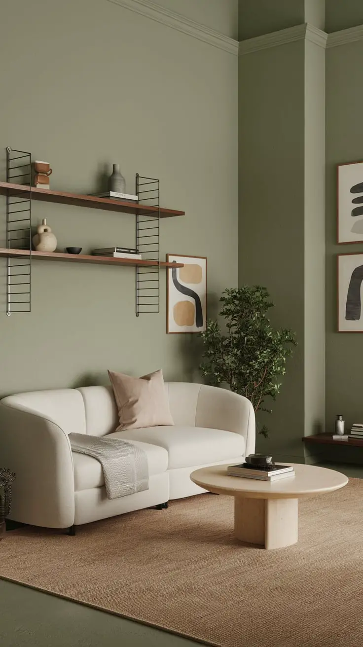 20 Gray and Green Living Room Ideas: Fresh Combinations for Modern Spaces