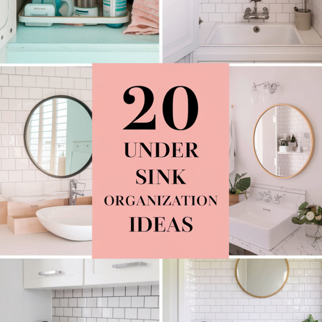 Under Sink Organization Ideas