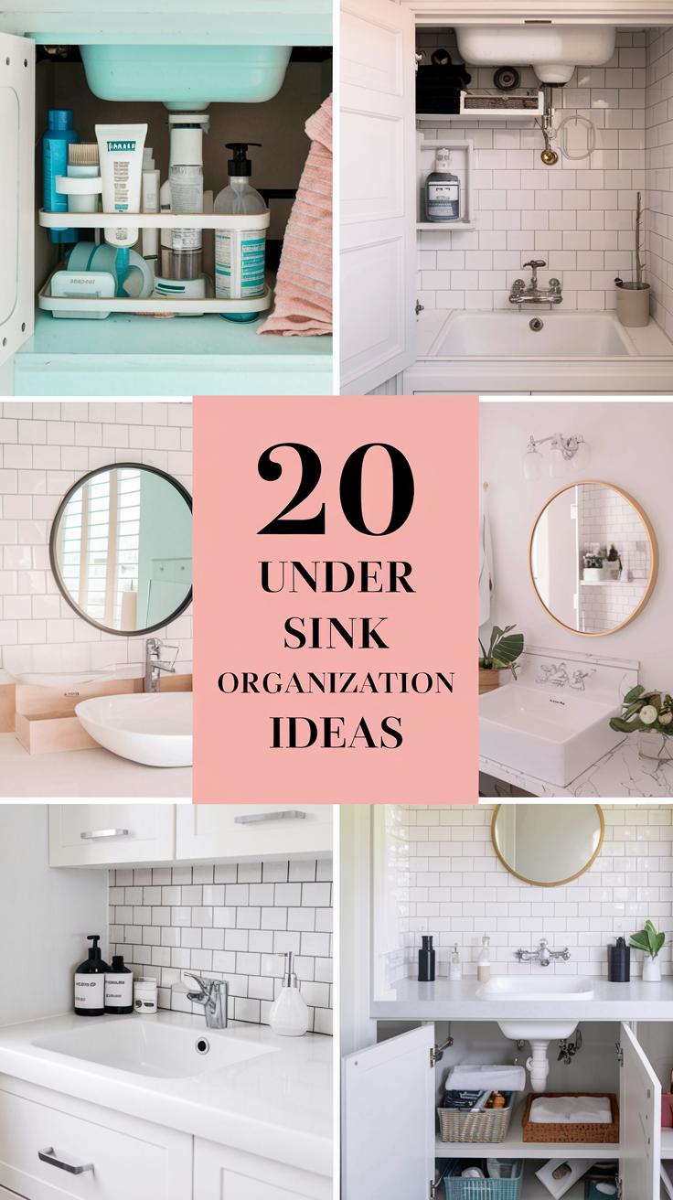 20 Under Sink Organization Ideas for Maximizing Storage Space