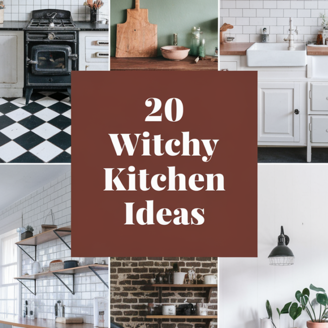 20 Witchy Kitchen Ideas: Enchanting Designs for Modern Magical Cooking Spaces