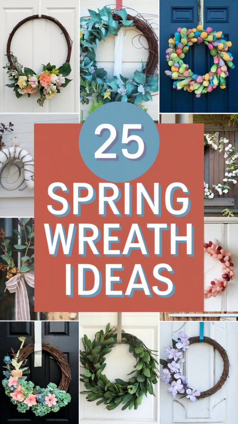 25 Inspiring Spring Wreath Ideas