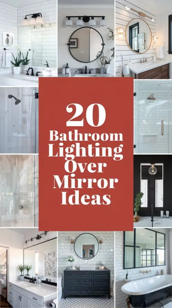 Bathroom Lighting Over Mirror Ideas