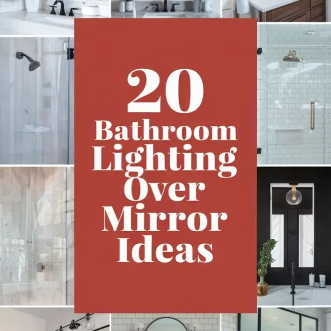 Bathroom Lighting Over Mirror Ideas