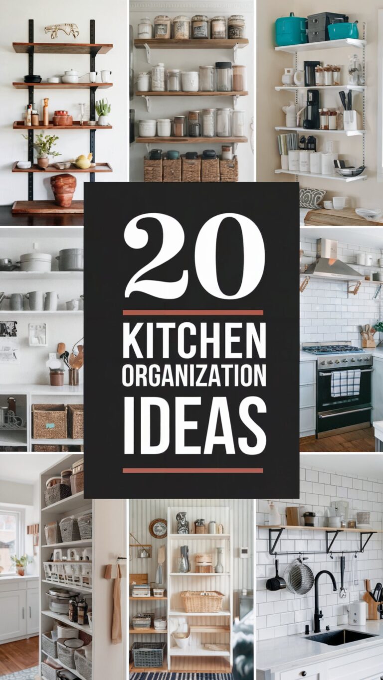 20 Kitchen Organization Ideas to Maximize Space and Efficiency