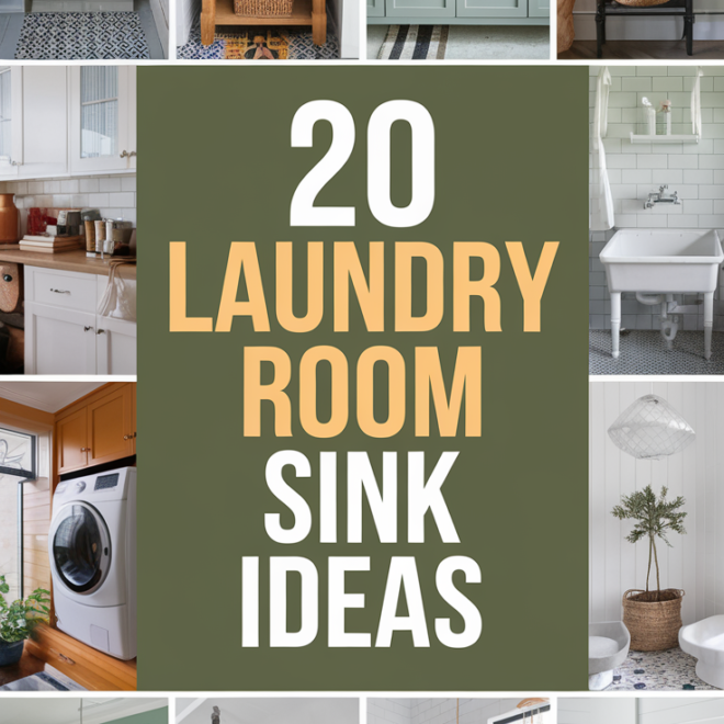 Laundry Room Sink Ideas