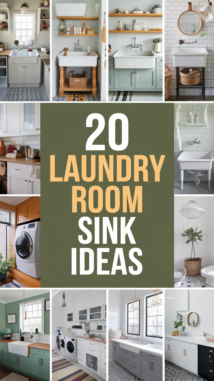 20 Laundry Room Sink Ideas That Prove Utility Can Be Beautiful