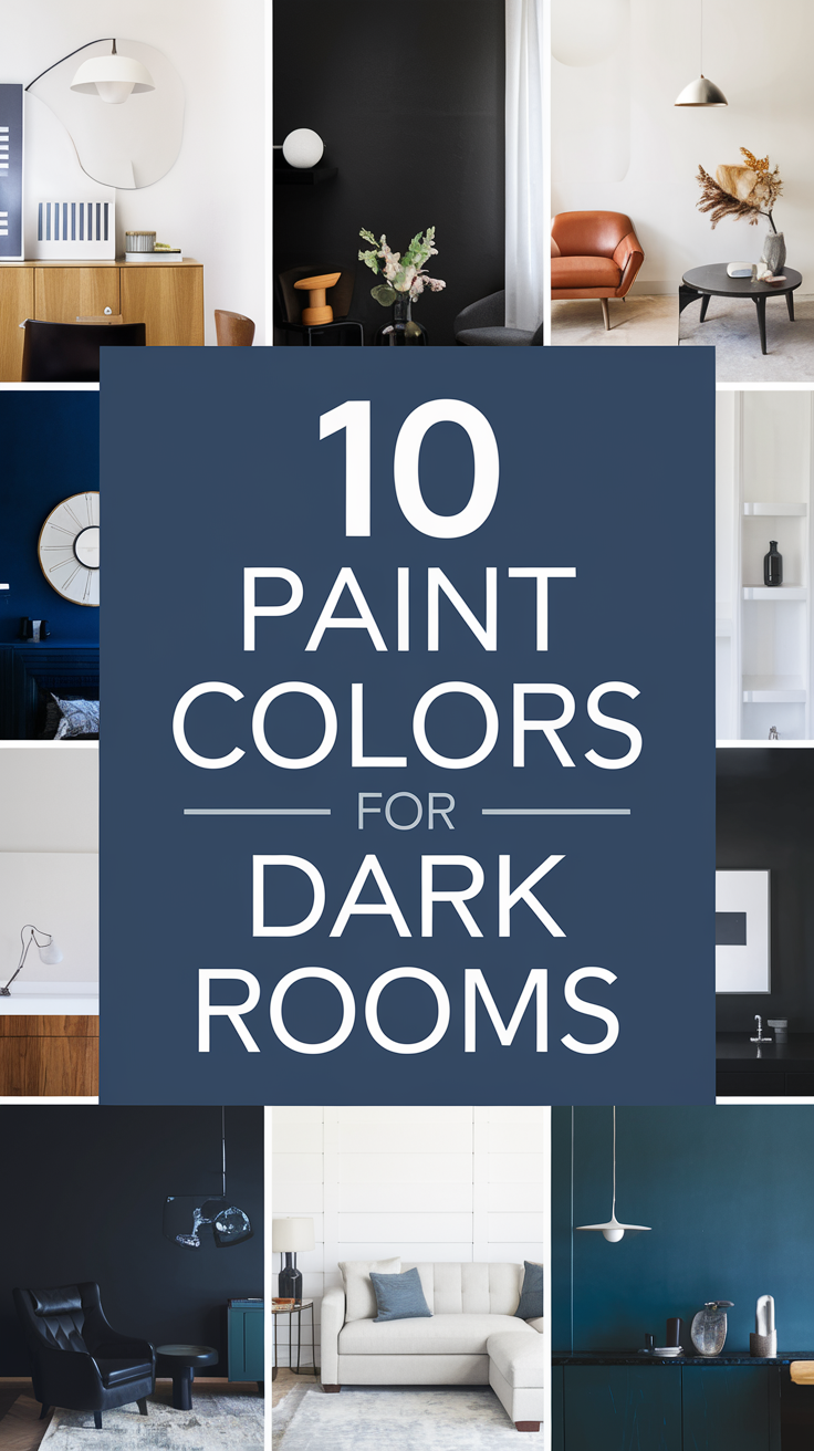 Best Paint Colors For Dark Rooms