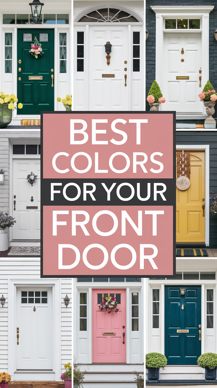 Best Colors For Your Front Door