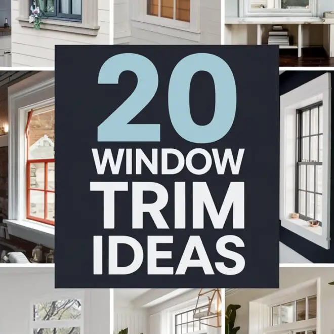 20 Window Trim Ideas