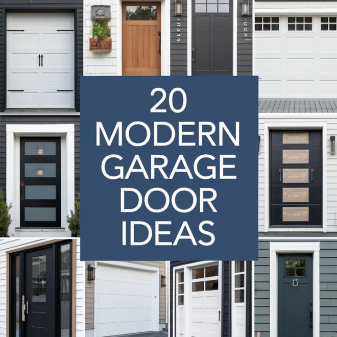 Modern Garage Door Ideas