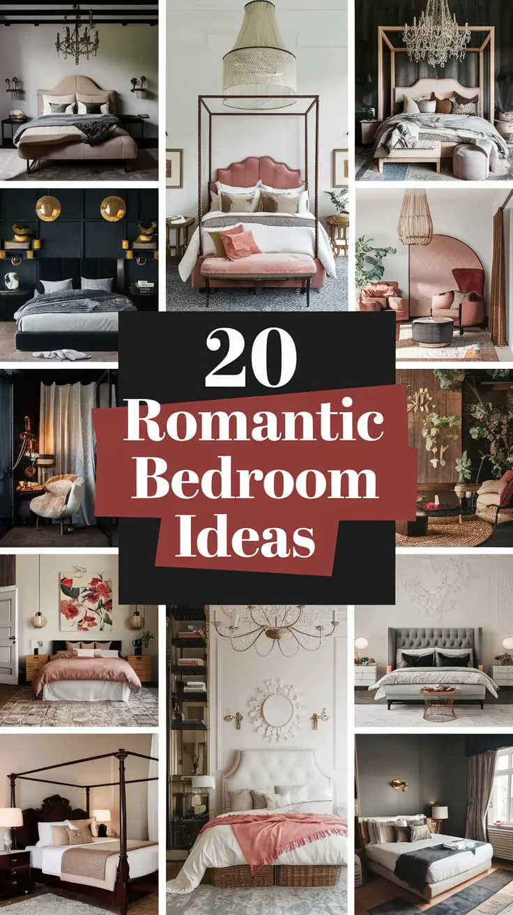 20 Swoon-Worthy Romantic Bedroom Ideas That Actually Work (Even If You’re Not a Designer)