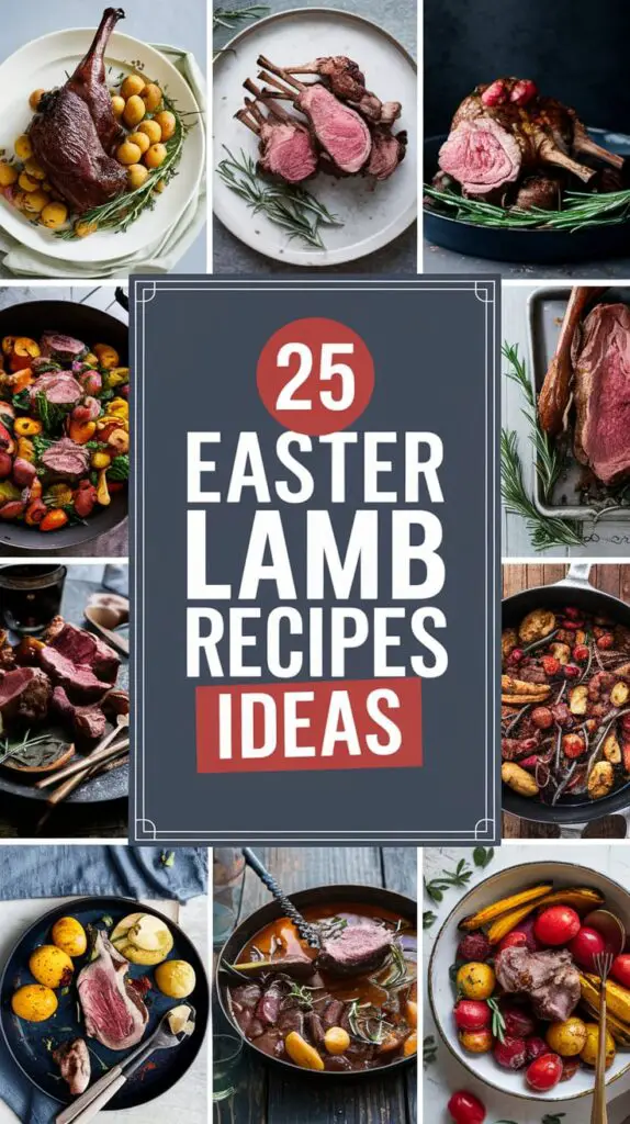 Easter Lamb Recipes Ideas