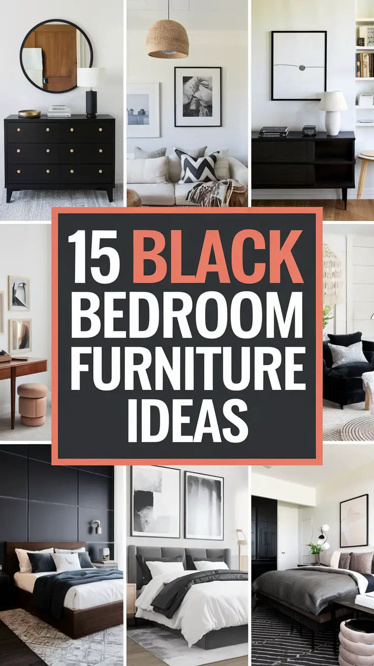 15 Black Bedroom Furniture Ideas That Will Transform Your Space In 2025