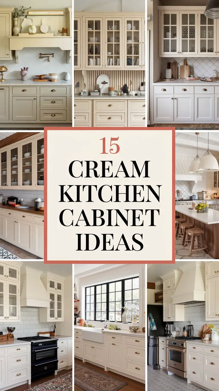 15 Cream Kitchen Cabinet Ideas That Will Transform Your Space In 2025