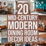 20 Mid-Century Modern Dining Room Decor Ideas for Timeless Elegance