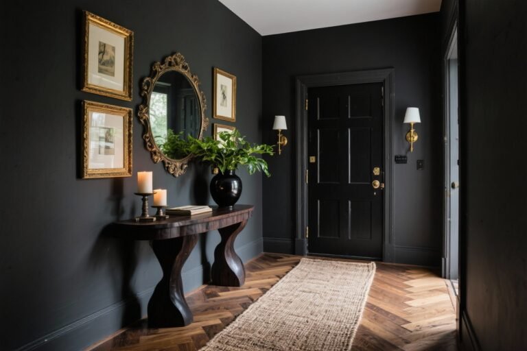 12 Dark and Moody Entryway Decor Ideas That Instantly Wow