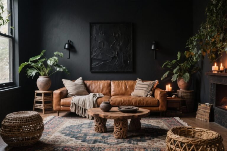 12 Dark Boho Living Room Ideas That Bring Instant Moody Magic