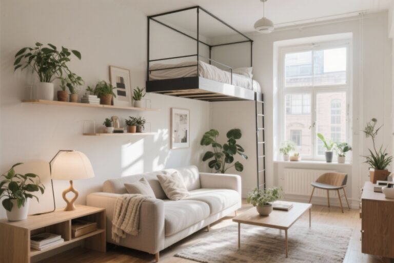 12 Decorating Ideas for Studio Apartments That Feel Bigger Than Your Lease