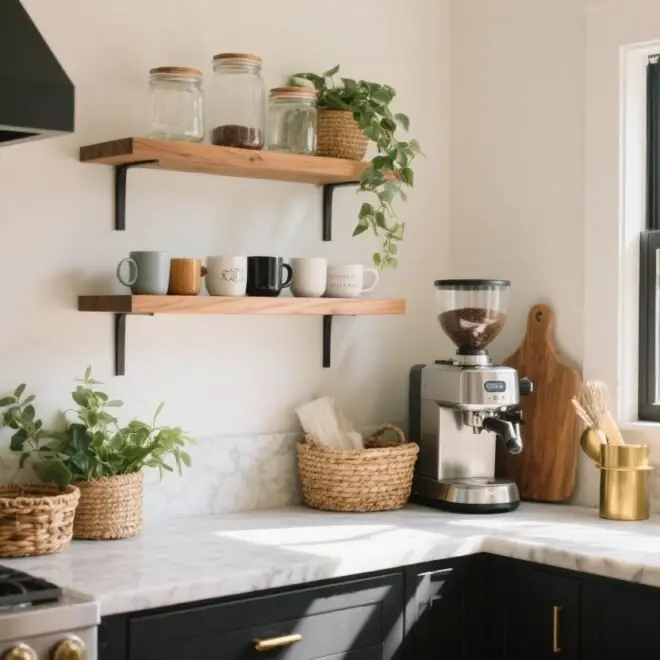 12 Home Coffee Bar Decor Ideas That’ll Level up Your Morning Ritual