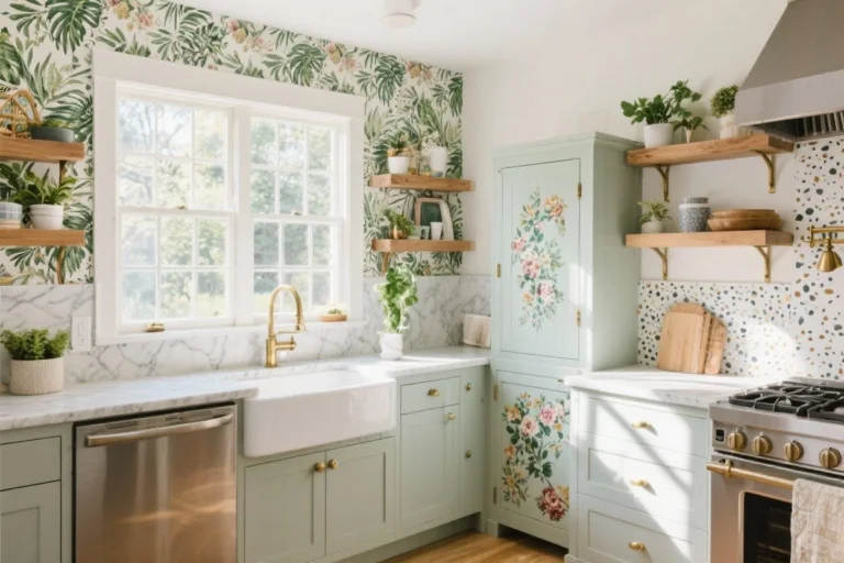 12 Kitchen Wallpaper Ideas That Instantly Elevate Your Cooking Space