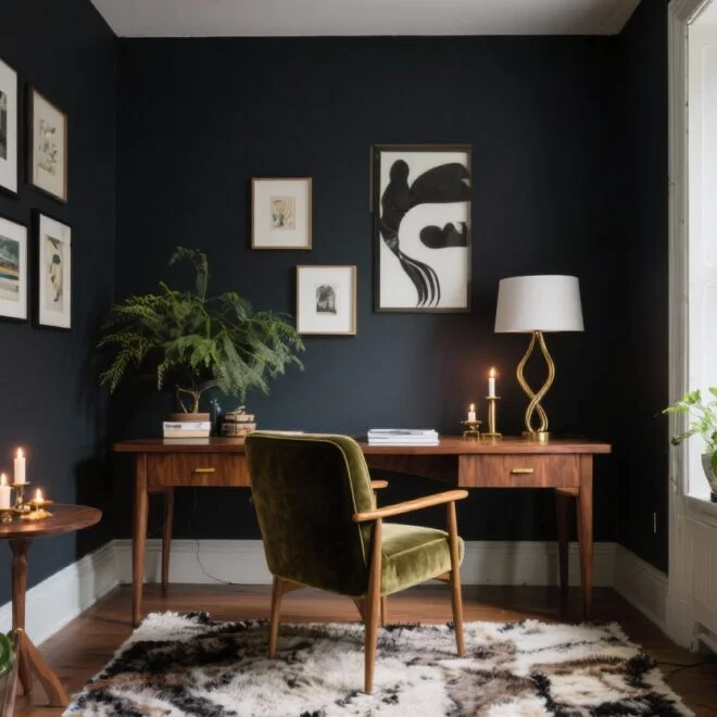 12 Small Moody Office Ideas You’ll Want to Work in All Day