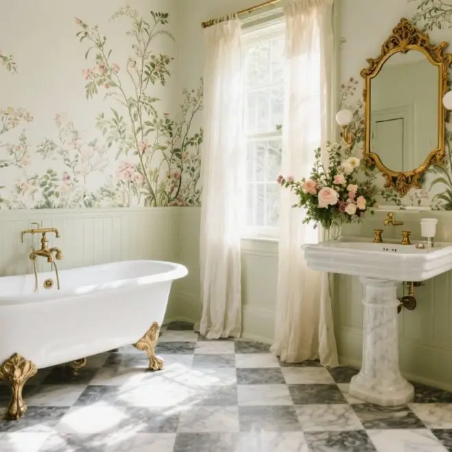 12 Victorian Bathroom Ideas That Feel Luxe, Romantic, and Totally Now