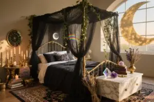 12 Dark Witchy Bedroom Ideas That Bring Magic to Your Midnight Sanctuary