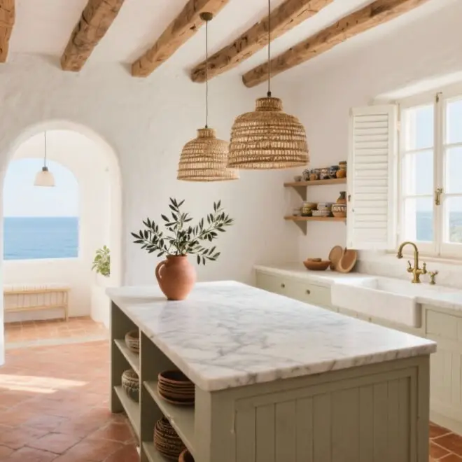 13 Mediterranean Kitchen Ideas That Bring Vacation Vibes Home