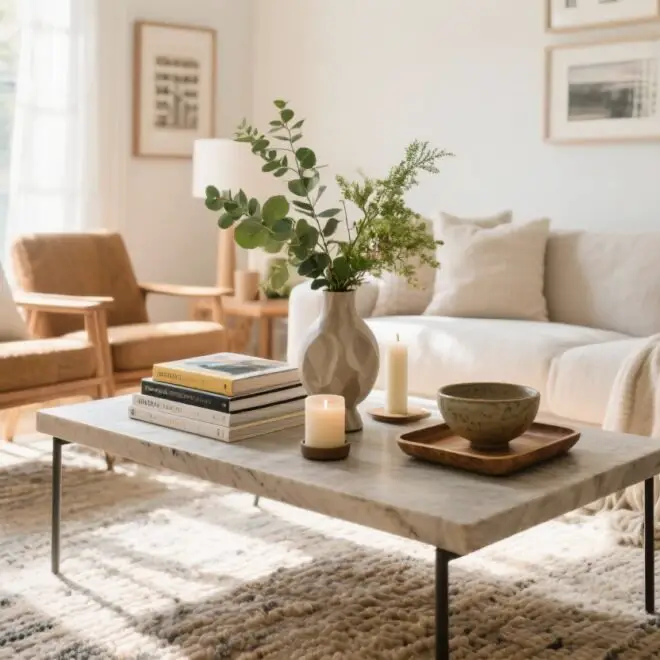 14 Coffee Table Decor Ideas That Instantly Upgrade Your Living Room