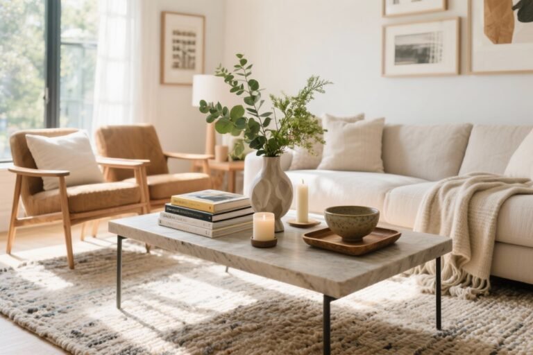 14 Coffee Table Decor Ideas That Instantly Upgrade Your Living Room