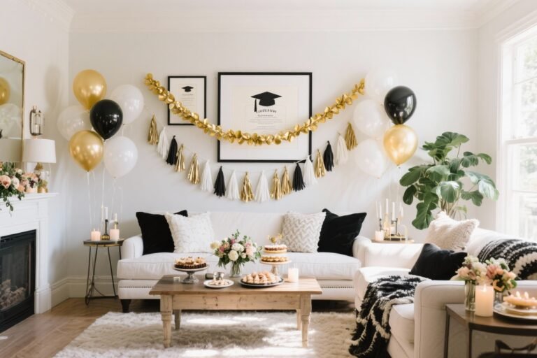14 Decorating Ideas for Graduation Party That Guests Will Talk About for Years