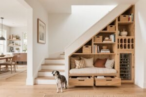 14 Under Stairs Storage Ideas That Look Chic and Work Overtime