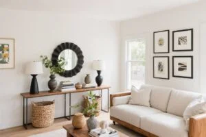 15 Behind the Couch Decor Ideas That Look Effortlessly Designer