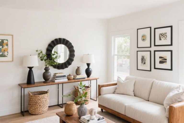 15 Behind the Couch Decor Ideas That Look Effortlessly Designer