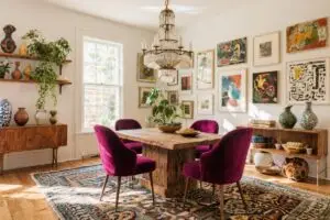 15 Eclectic Dining Room Ideas That Guests Won’t Stop Talking About
