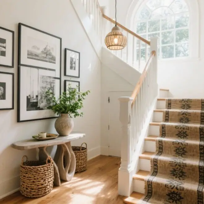 15 Stair Landing Decor Ideas That Instantly Upgrade Your Whole Home